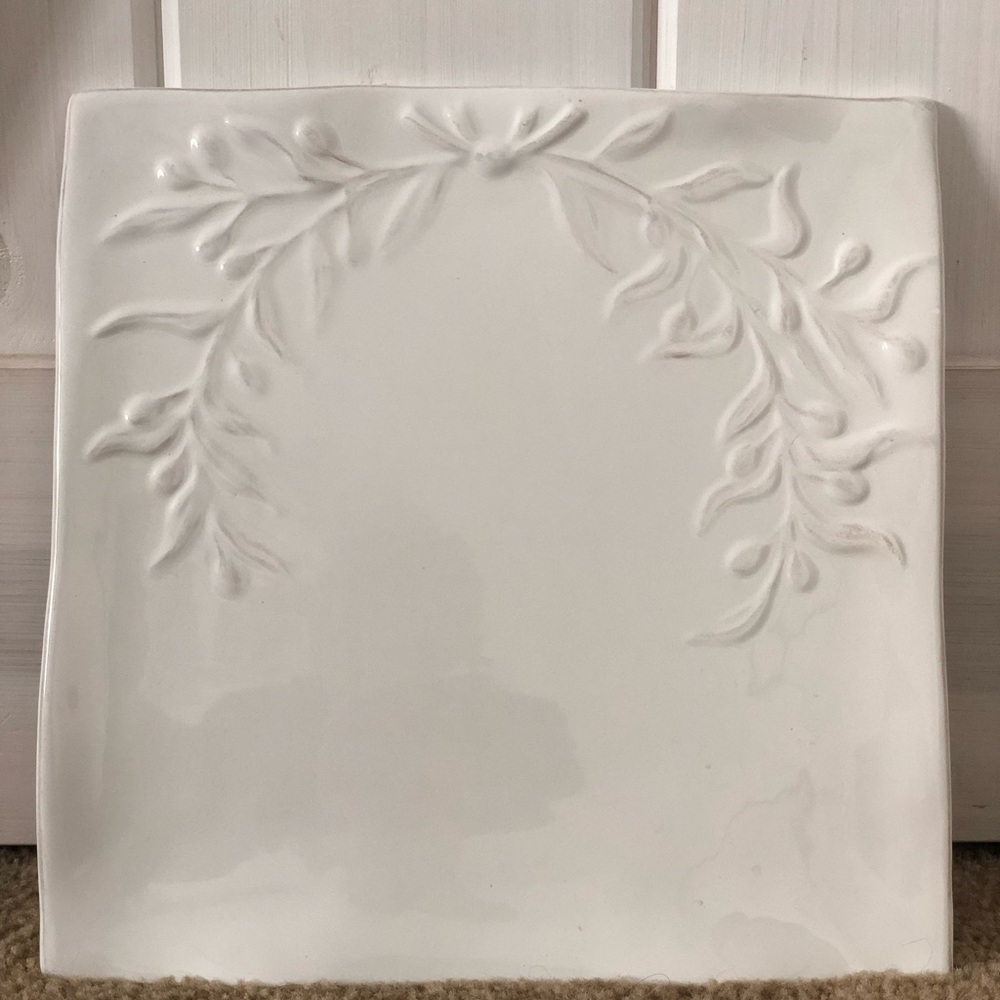 White Serving Dish
